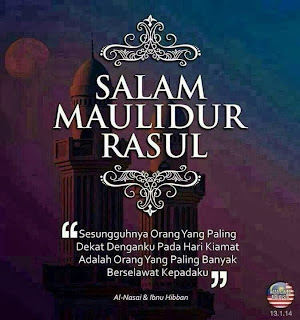 Salam MAULIDUR RASUL 1435H