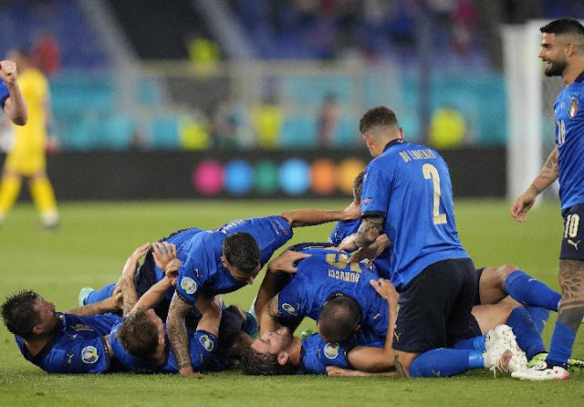 Klasemen Grup A Euro 2020: Italia vs Swiss 3-0, Azzurri Lolos ke 16 Besar