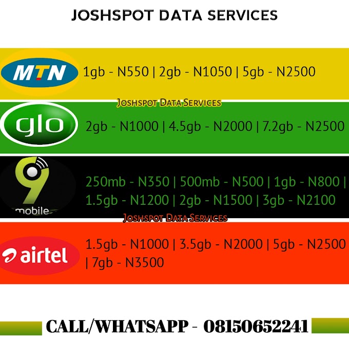 Joshspot Data Services - Buy Data Online