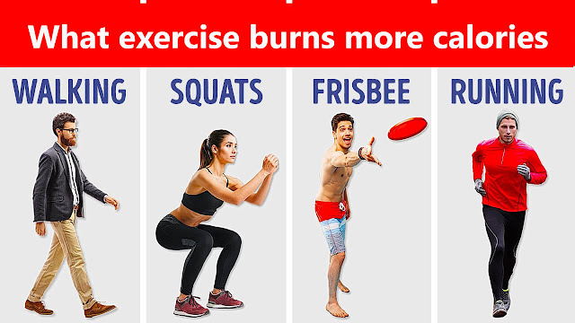 What exercise burns more calories