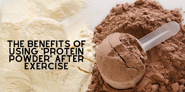 The benefits of using "protein powder" after exercise