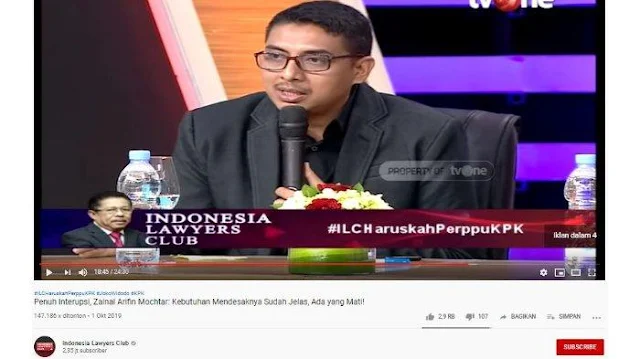 Zainal Arifin Mochtar Blak-blakan Mengapa Pilih Jokowi pada Pilpres: Untuk Syahadat Anti Korupsi