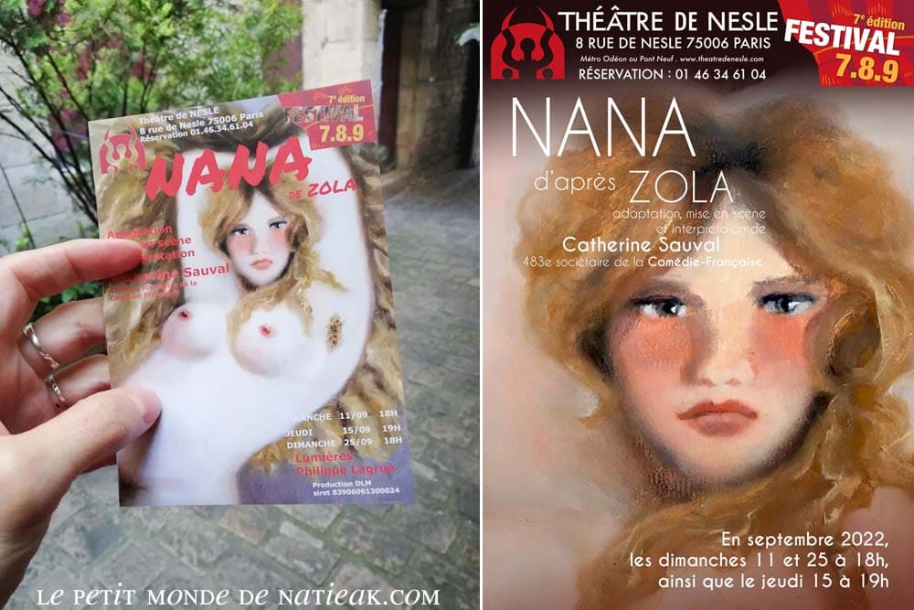 Nana Zola avis théâtre de Nesle