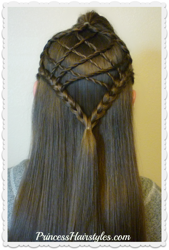 Easter Hairstyles, Braided Dream Catcher Hair Tutorial 