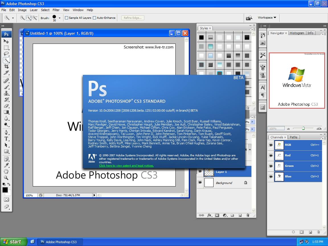 All Adobe Photoshop Portable 2011 ( CS1-CS2-CS3-CS4-CS5 