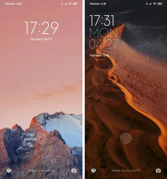 MIUI 12 lock