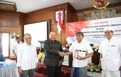 Komite IV DPD RI Gelar FGD Rancangan UU Penjaminan UKMK di Unwar