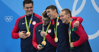 http://www.usatoday.com/story/sports/olympics/rio-2016/2016/08/07/michael-phelps-nathan-adrian-swimming-mens-4x100m-freestyle-final-result/88379366/