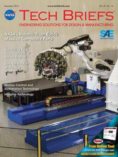 NASA Tech Briefs. Engineering solutions for design & manufacturing - December 2015 | ISSN 0145-319X | TRUE PDF | Mensile | Professionisti | Scienza | Fisica | Tecnologia | Software
NASA is a world leader in new technology development, the source of thousands of innovations spanning electronics, software, materials, manufacturing, and much more.
Here’s why you should partner with NASA Tech Briefs — NASA’s official magazine of new technology:
We publish 3x more articles per issue than any other design engineering publication and 70% is groundbreaking content from NASA. As information sources proliferate and compete for the attention of time-strapped engineers, NASA Tech Briefs’ unique, compelling content ensures your marketing message will be seen and read.
