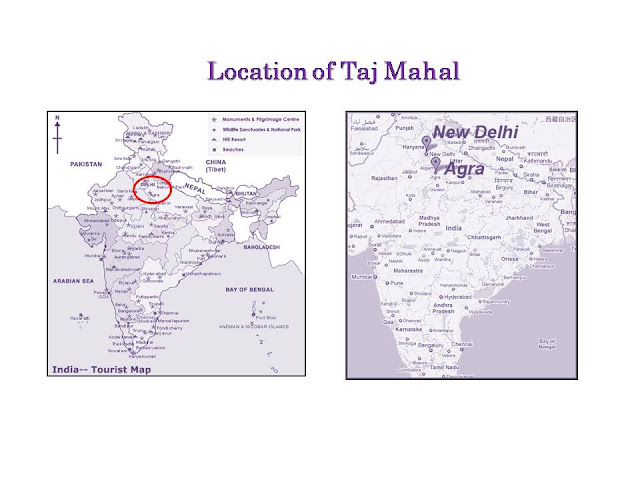 location of taj mahal, taj mahal location, images, india, agra