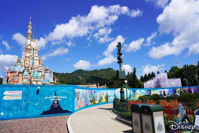 香港迪士尼樂園重開 奇妙夢想城堡 Hong Kong Disneyland reopening castle of magical dreams