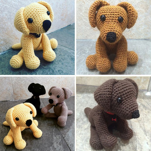 Crochet Labrador Puppy - Free Pattern 