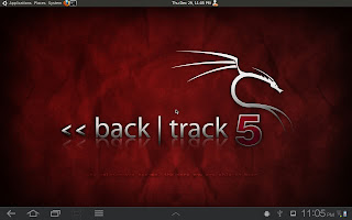 Install Backtrack on Android Tablet