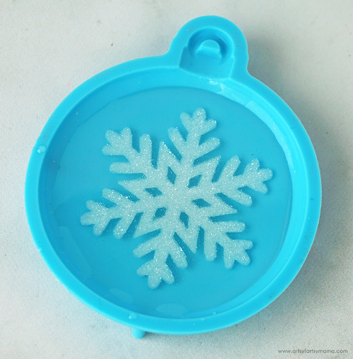 Resin Snowflake Ornament