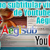 Como subtitular tus videos de youtube con el programa de Aegisub.