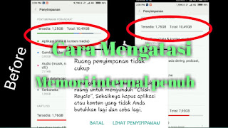  Pengguna smarphone dapat melakukan banyak hal dengan perangkatnya mulai dari mengambil ga Cara Mengatasi Memori Penuh Di Smartphone Anda