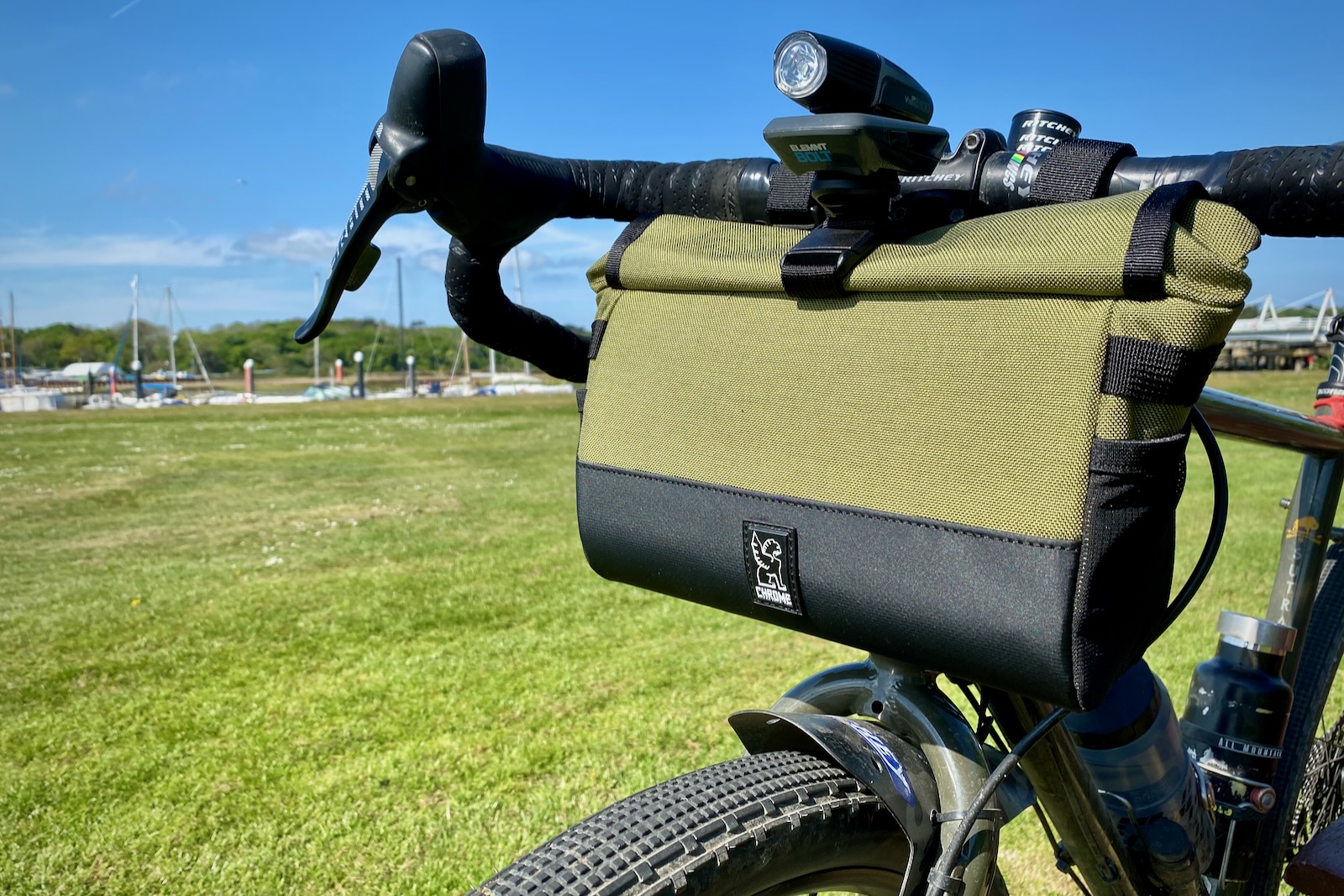 Review Chrome Industries Doubletrack Handlebar Sling Bag