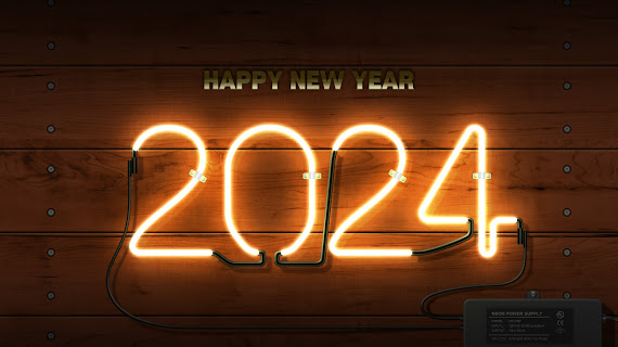 Happy New Year 2024 download besplatne pozadine za desktop 1366x768 slike ecard čestitke Sretna nova godina