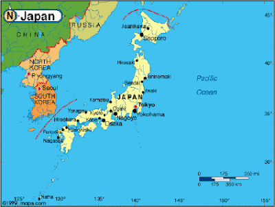 Giappone, magnitudine 8.4.