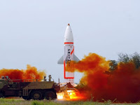 India successfully test-fires indigenously developed 02 missiles - Prithvi-II.