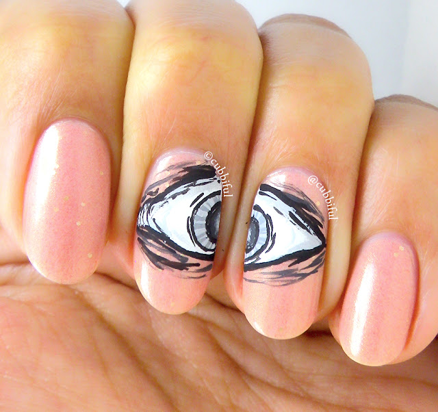 George Orwell 1984 Nail Art