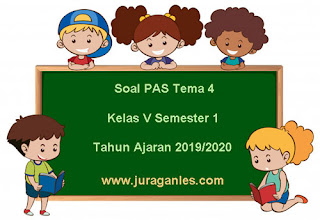 Berikut ini adalah kumpulan file download Soal PAS Soal PAS / UAS Tema 4 Kelas 5 SD/MI Semester 1 K13 Terbaru 2019/2020