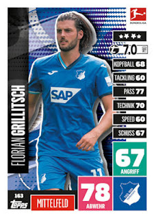 Topps Match Attax Bundesliga 2020-2021 TSG 1899 Hoffenheim