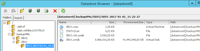 VMWare ESXi backup gratuito ghettoVCB