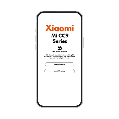 Xiaomi Mi Account Removal Service Mi CC9