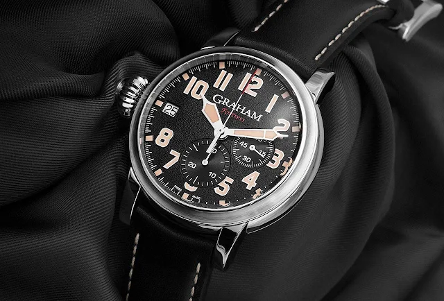 Graham Fortress Monopusher Chronograph