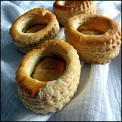 Hors table de Pauline - Vol-au-vent au saumon parfumé au pamplemousse