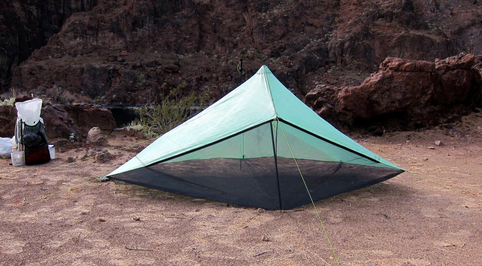 Mountain UltraLight: Product Review  ZPacks™ Hexamid Twin Tent