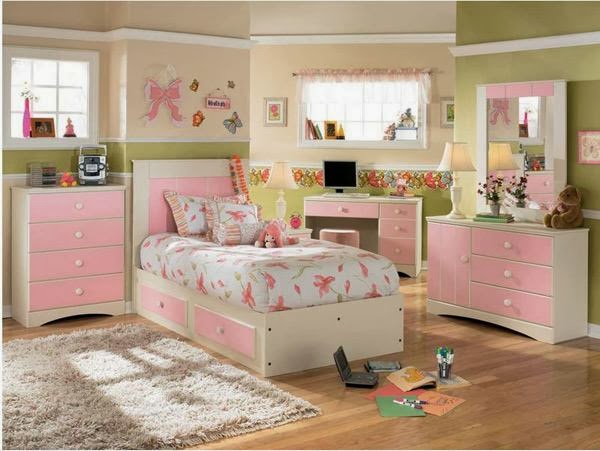 Desain Kamar Tidur Cantik Anak Perempuan