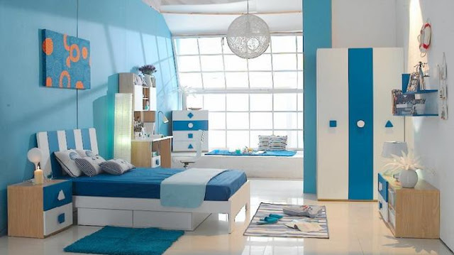 Desain Kamar Tidur Anak Laki Laki Modern