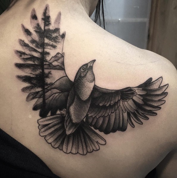 38 tatuagens incríveis de pássaros para sua próxima inspiração!