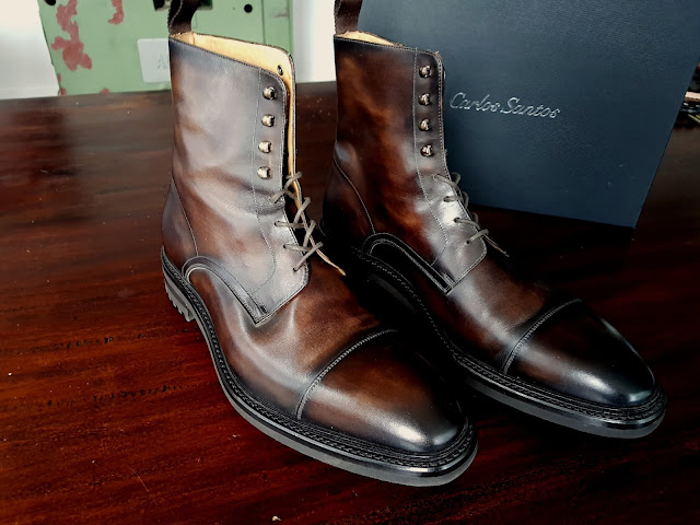 Review: Carlos Santos Jumper Boot in Coimbra Patina