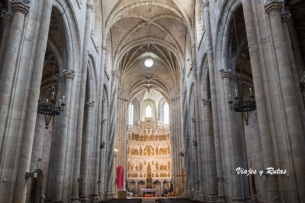 Interior de la Catedral de Guarda