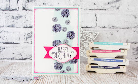 Beautiful Birthday Card Featuring the  Happy Birthday Gorgeous Stamp Set from Stampin' Up! UK which you can purchase here