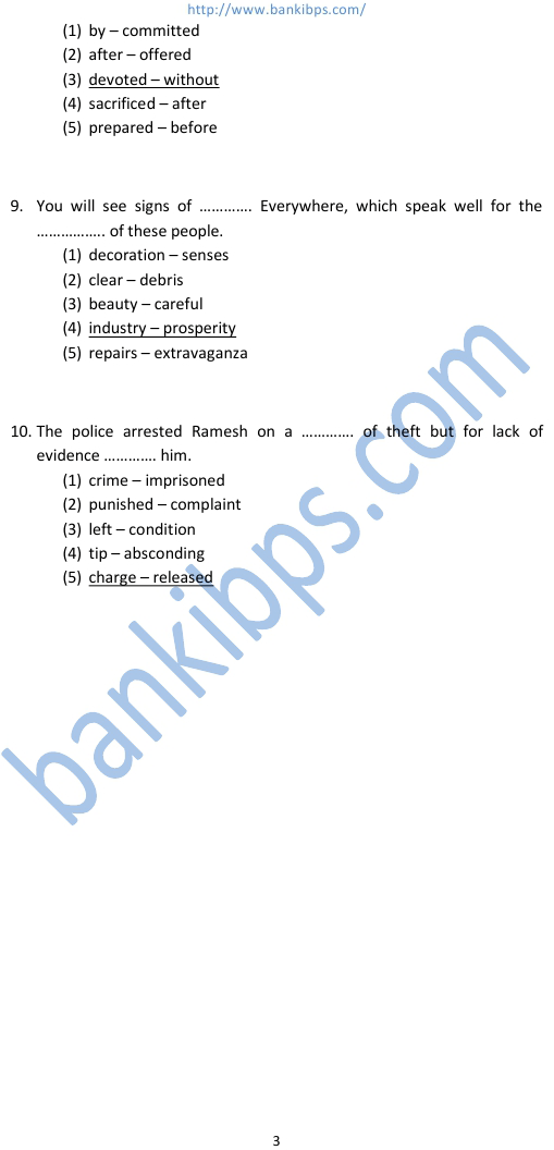 how to prepare english for bank po exam