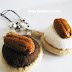Time for Felt - White and Choclate cream nut cookies phone charms