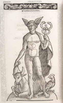 Hermes/Mercury Holding a Caduceus