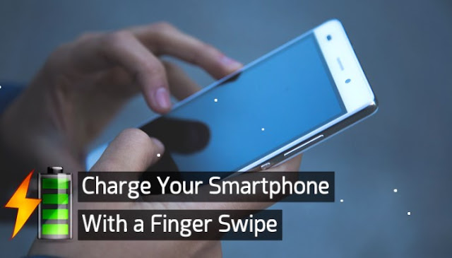 Anda Bisa Mengisi Smartphone Anda Dengan Finger Swipe