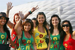 Fifa World Cup 2010 : Portugal Girls Fans Photos 1