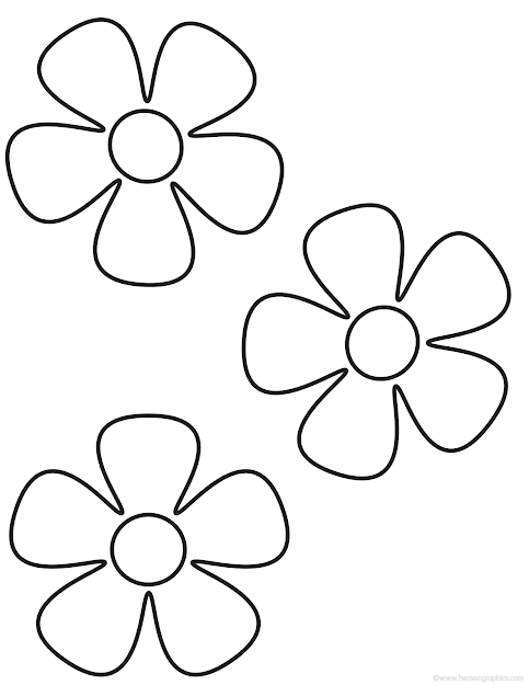 Flower Coloring Pages 