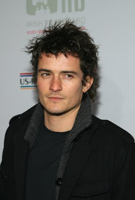 Orlando Bloom Razor Cut Hairstyles for Men