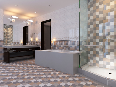 Bí quyết chọn gạch lát nền phù hợp cho không gian phòng tắm