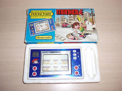 Pocketsize Wide Screen Manhole Game & Watch