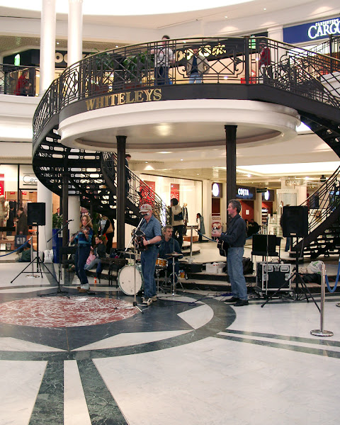 Grand staircase of Whiteley's shopping centre, Queensway, Bayswater, London