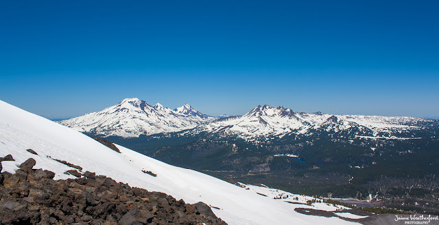 Mt Bachelor Hike Bend Oregon Central Oregon hike Mt bachelor summit three sisters pine marten lodge summer hiking Jaime Weatherford