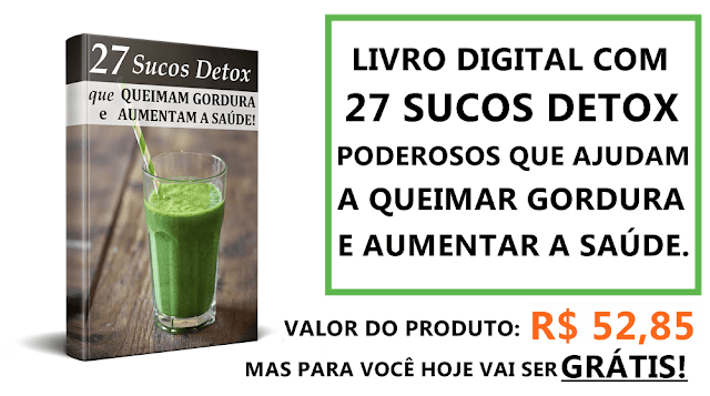 Suco Detox 3 Dias para Desinchar